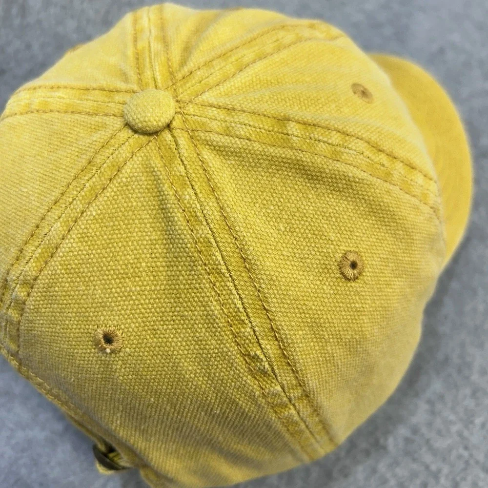 Be Kind Bee Yellow Dad Hat Strapback OSFM Cotton Embroidered‎ Cap